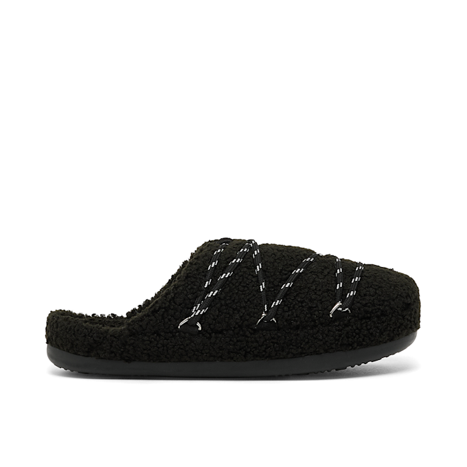 Moon Boot Wmns Teddy Slipper schwarz 95900 2