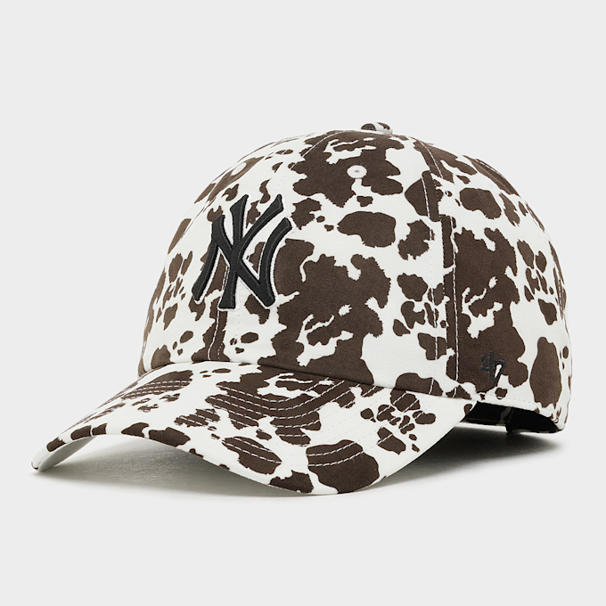 '47 MLB New York Yankees Bessie Clean Up (Cow Print) white 95990 1