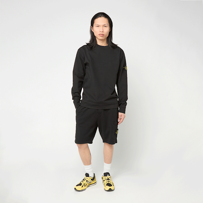 Stone Island SWEATSHIRT croissant/cookie-port black 96396 2
