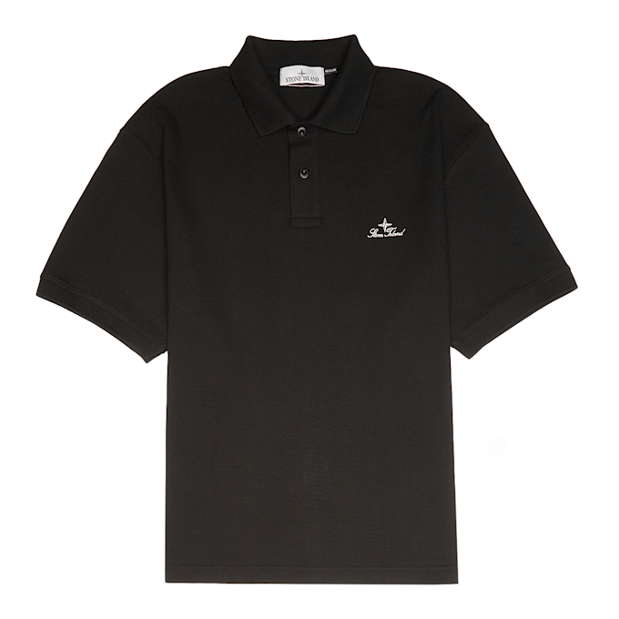 Stone Island Shortsleeve Polo zwart 96412 1