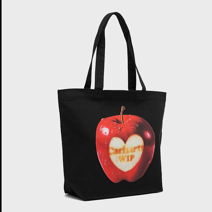 Carhartt WIP Canvas Graphic Tote Bag schwarz 96800 2