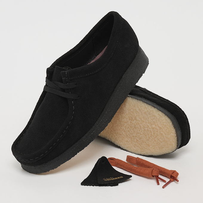 Clarks Wmns Wallabee black 97485 7