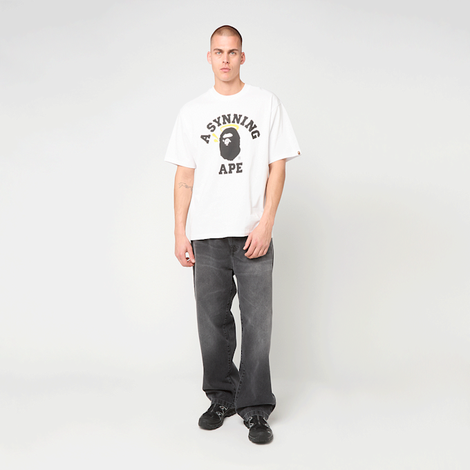 A Bathing Ape x Spotify x Central Cee College Tee weiß 97604 2