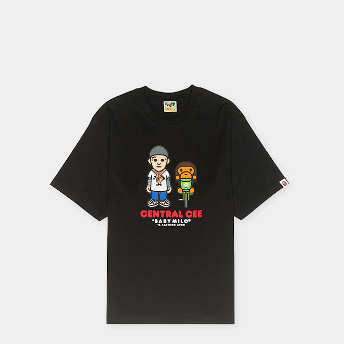 A Bathing Ape x Spotify x Central Cee Baby Milo Tee schwarz 97603 1