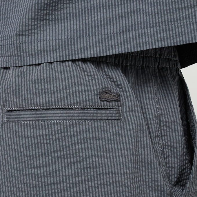 Lacoste Regular Fit-Shorts aus Fleece grau 97654 3