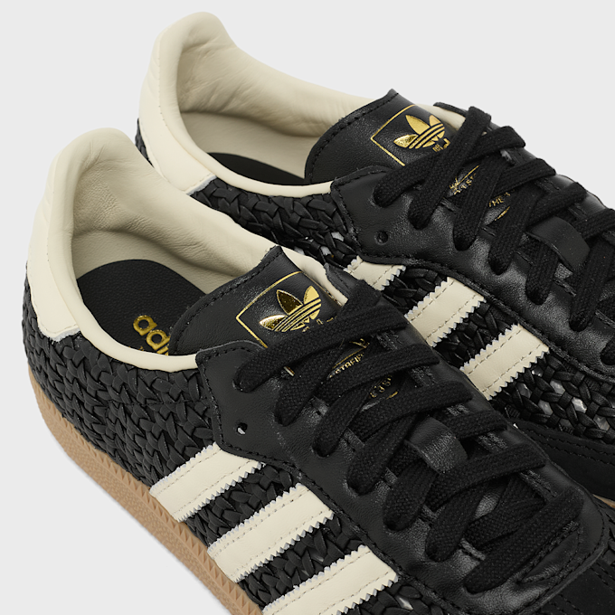 adidas Originals Wmns Samba OG "Basketweave" (Crochet) black 97674 6