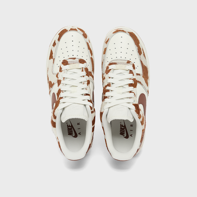 Nike   Wmns Air Force 1 '07 Low "Cow Print" braun 98087 4