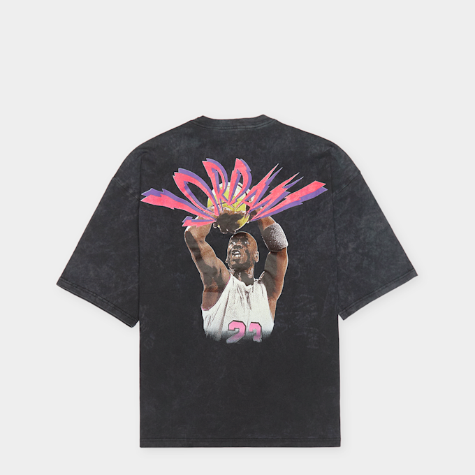 Jordan Flight Fear Short Sleeve Crew Schwarz 98106 1