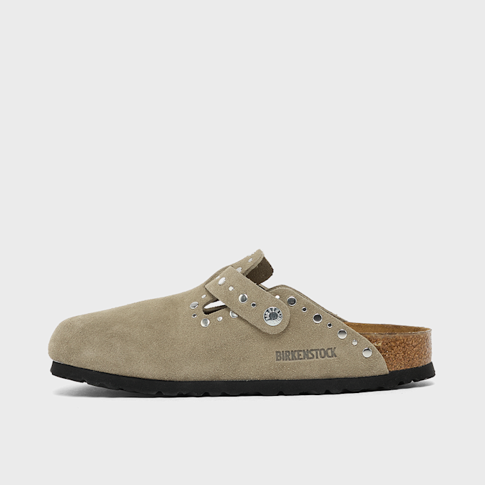 Birkenstock Boston Rivet LEVE (narrow) grijs 98245 3
