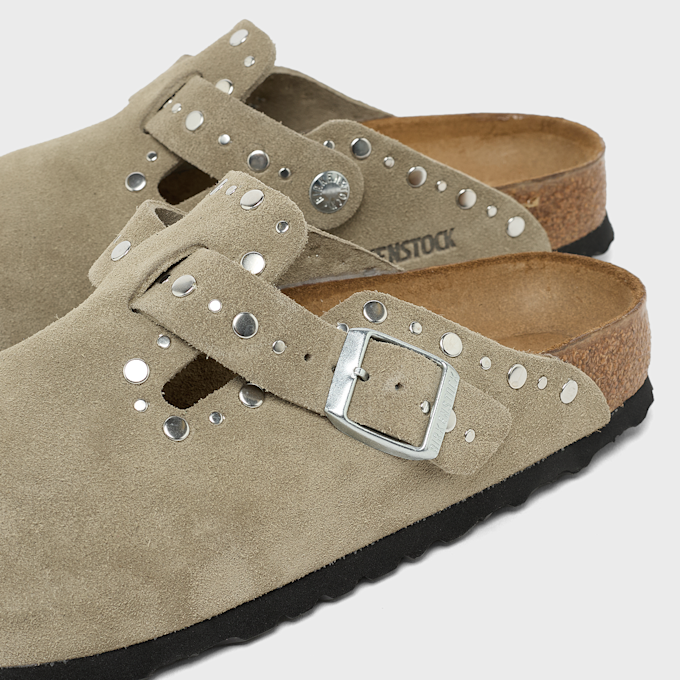 Birkenstock Boston Rivet LEVE (narrow) grau 98245 6