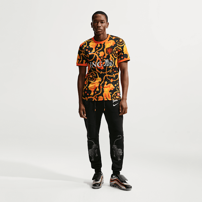 Nike   x Patta KNVB Netherlands Academy Pro Pre-Match Jersey orange 98273 2