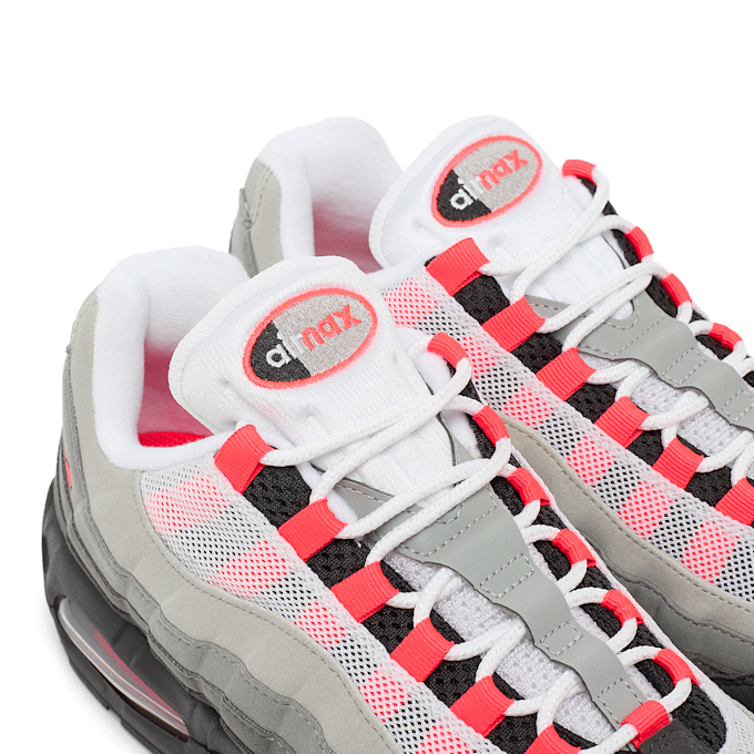 Nike Wmns Air Max 95 Big Bubble "Solar Red" grau 98592 6
