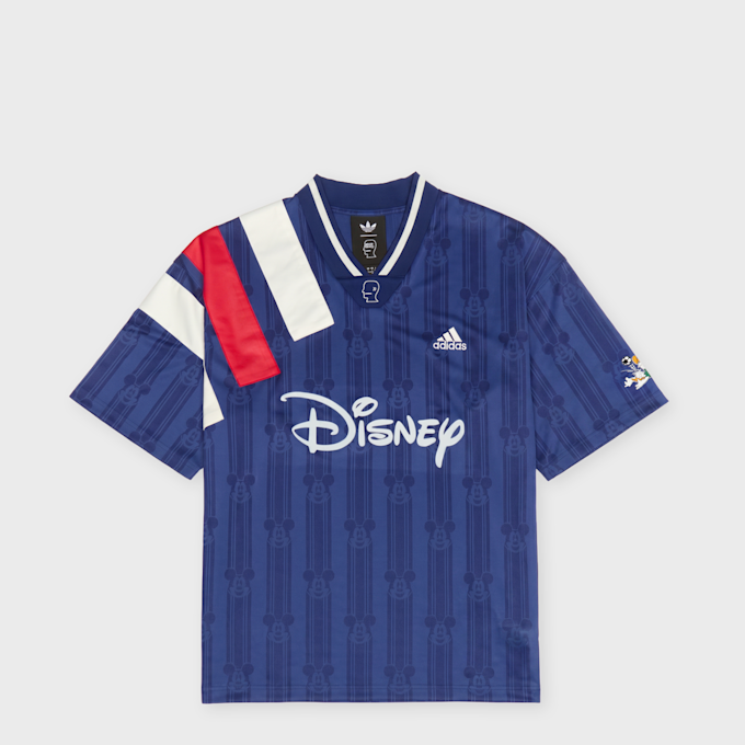 adidas Originals x Braindead x Disney Jersey T-Shirt blau 98674 1