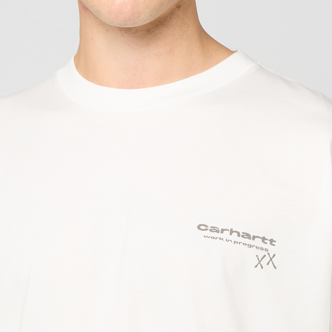 Carhartt WIP S/S Garble T-Shirt Weiss 98940 6