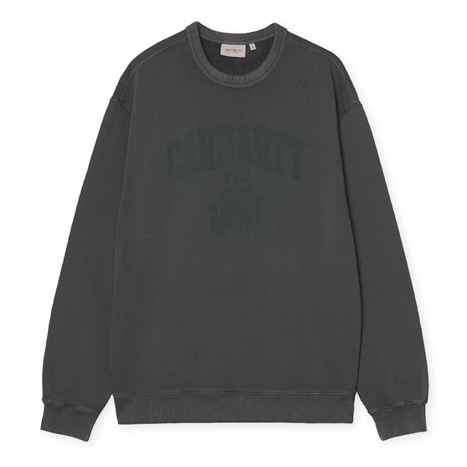 Carhartt WIP Faded Pond Corps Sweat grau 98942 1