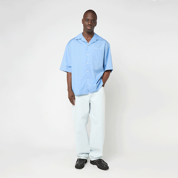 Marni Short Sleeve Shirt blau 98957 2
