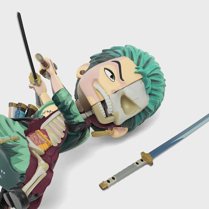 MightyJaxx XXRay Plus One Piece Zoro Anime Edition multicolor 99049 3
