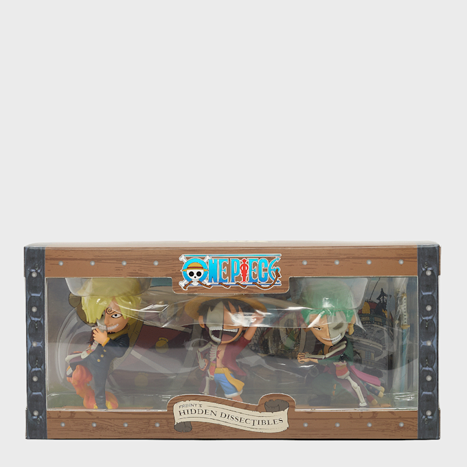 MightyJaxx Freenys Hidden Dissectibles One Piece Series 1 Trios - Luffy, Zoro, Sanji multi-colour 99047 1