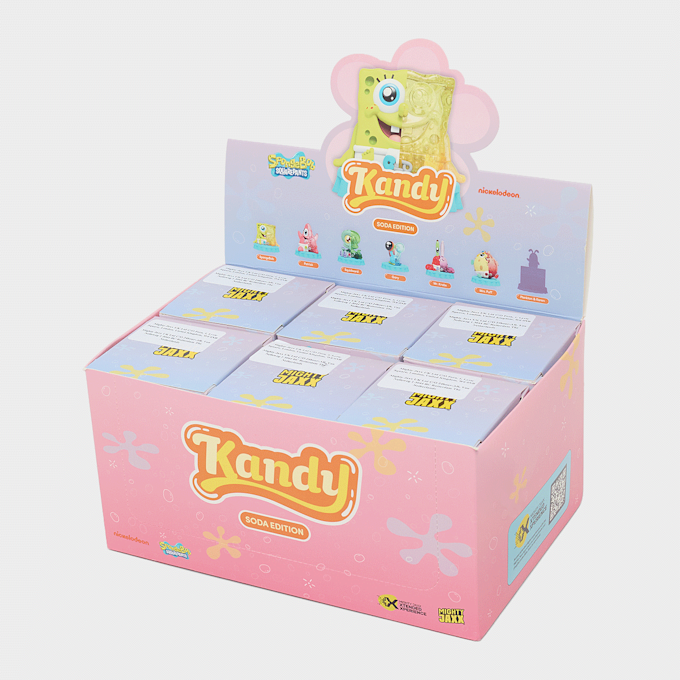 MightyJaxx Kandy x Spongebob Squarepants (Soda Edition) light pink 99048 1