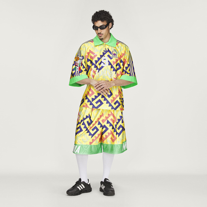 adidas Originals x Willy Chavarria AOP Goalkeeper Jersey geel 99212 2
