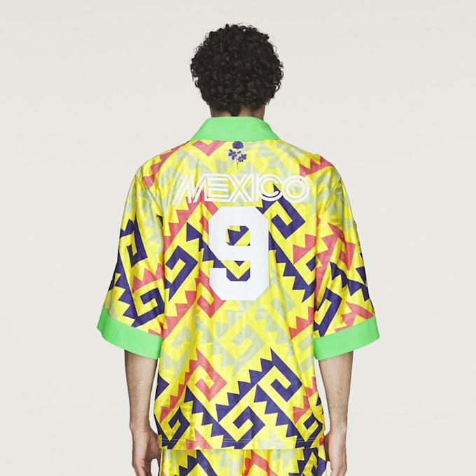 adidas Originals x Willy Chavarria AOP Goalkeeper Jersey gelb 99212 3