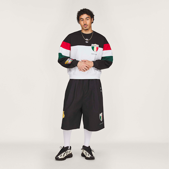 adidas Originals x Willy Chavarria Crew Sweatshirt schwarz 99310 2