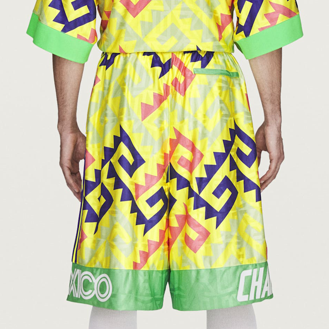 adidas Originals x Willy Chavarria Goalkeeper Short gelb 99313 3