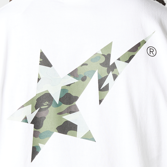 A Bathing Ape Screen Camo Bape Sta Tee wit 99438 5