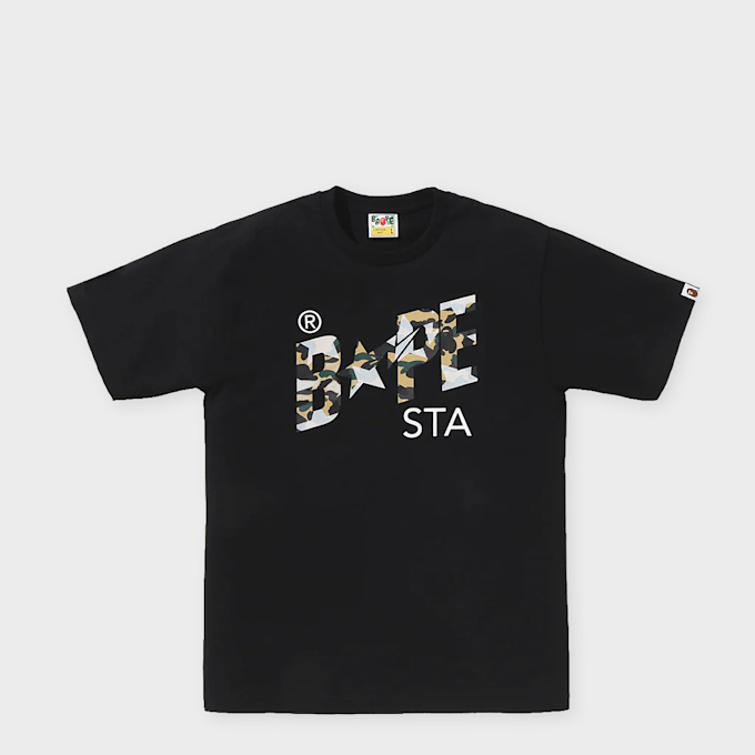 A Bathing Ape Sta Over Print 1st Camo Bape Sta Tee schwarz 99437 1