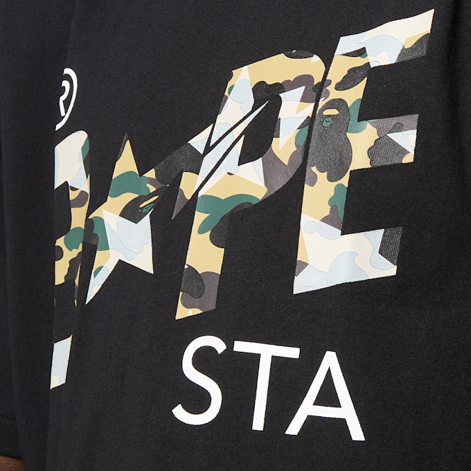 A Bathing Ape Sta Over Print 1st Camo Bape Sta Tee black 99437 4