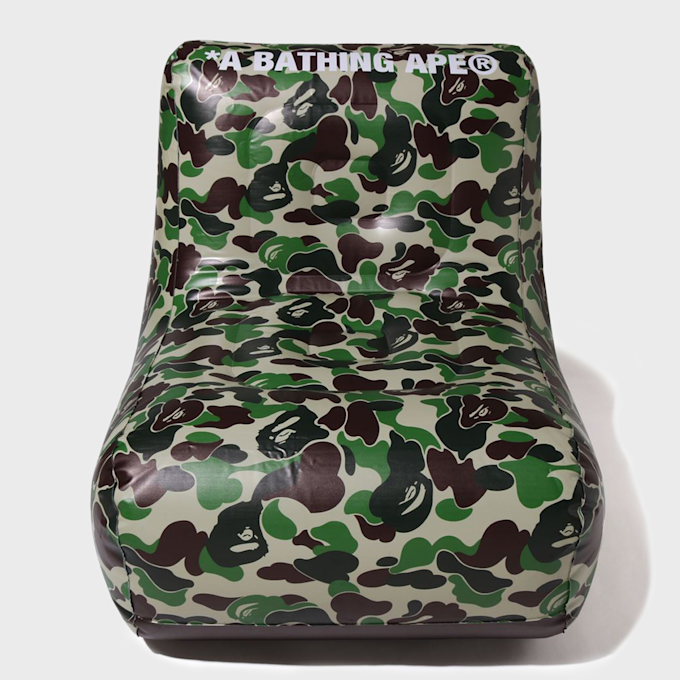 A Bathing Ape ABC Camo Inflatable Chair M green 99471 1