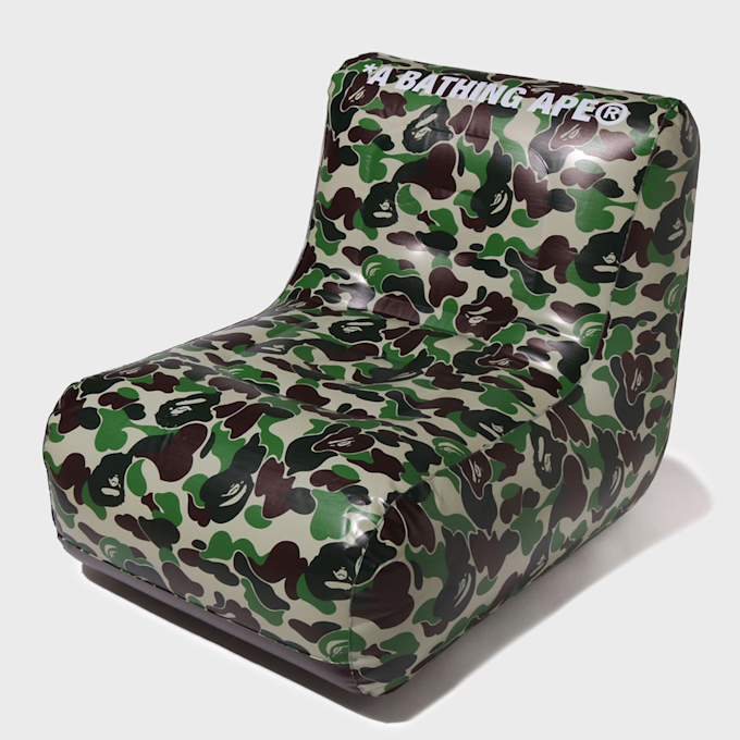 A Bathing Ape ABC Camo Inflatable Chair M groen 99471 3
