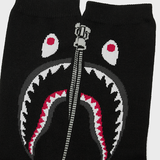 A Bathing Ape Shark Jacquard Socks zwart 99474 3