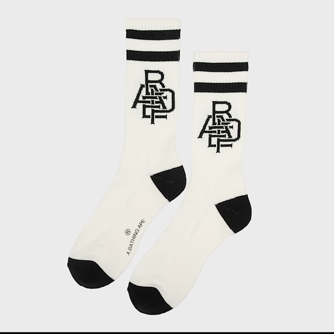 A Bathing Ape Ape Head Line Socks weiß 99475 1