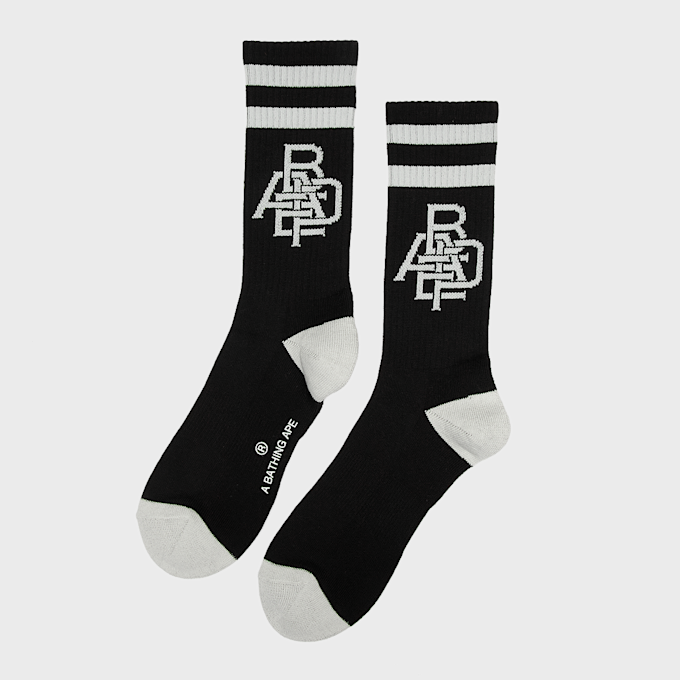 A Bathing Ape Ape Head Line Socks schwarz 99477 1