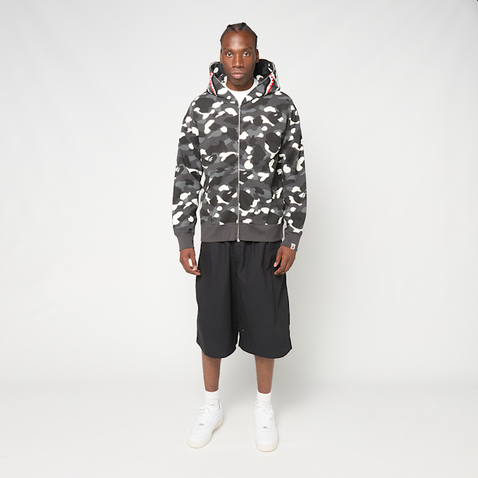 A Bathing Ape City Camo Shark Regular Fit Ful0l Zip Hoodie schwarz 99483 2