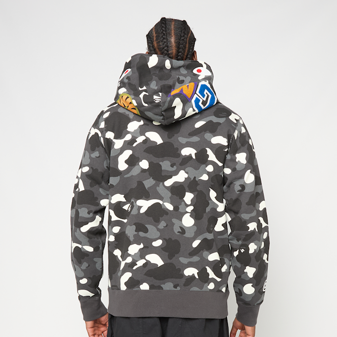 A Bathing Ape City Camo Shark Regular Fit Ful0l Zip Hoodie schwarz 99483 3