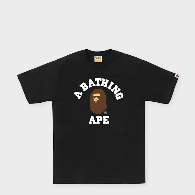 A Bathing Ape College Tee M schwarz 99488 1
