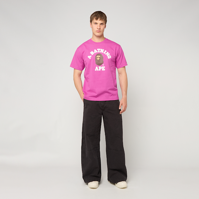 A Bathing Ape College Tee M rosa 99491 2