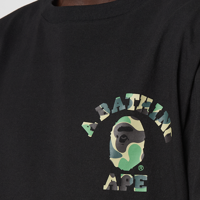 A Bathing Ape ABC Camo College ATS Tee schwarz 99492 4