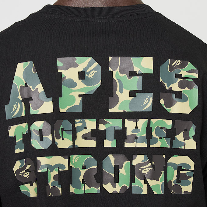 A Bathing Ape ABC Camo College ATS Tee schwarz 99492 5