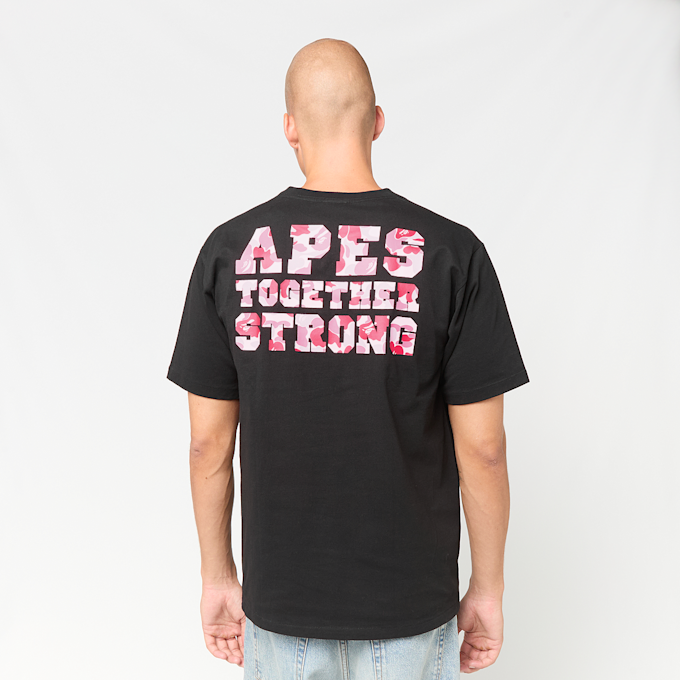 A Bathing Ape ABC Camo College ATS Tee black 99493 3