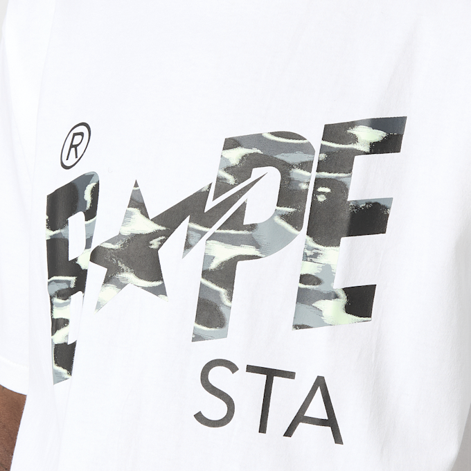A Bathing Ape Screen Camo Bape Sta Tee wit 99499 4