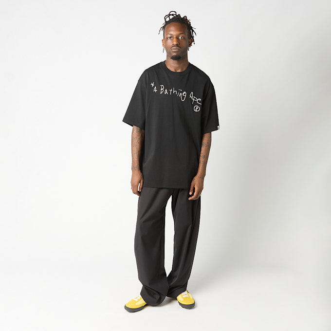 A Bathing Ape Hand Draw A Bathing Ape Relaxed Fit Tee schwarz 99500 2