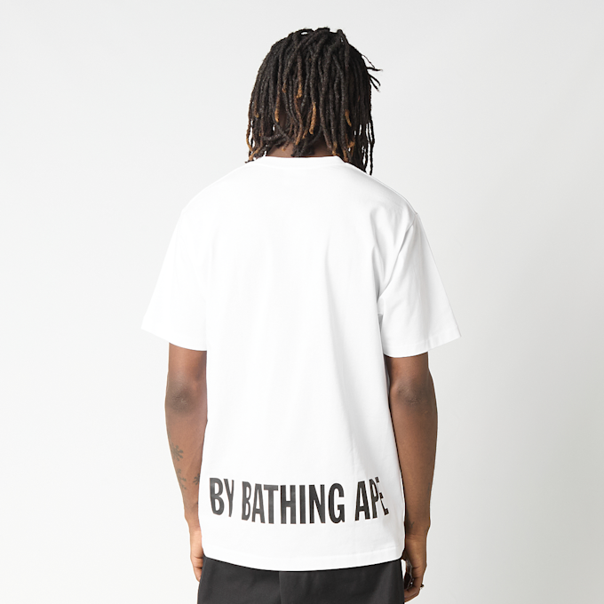 A Bathing Ape Graffiti Ape Face Tee white 99504 3