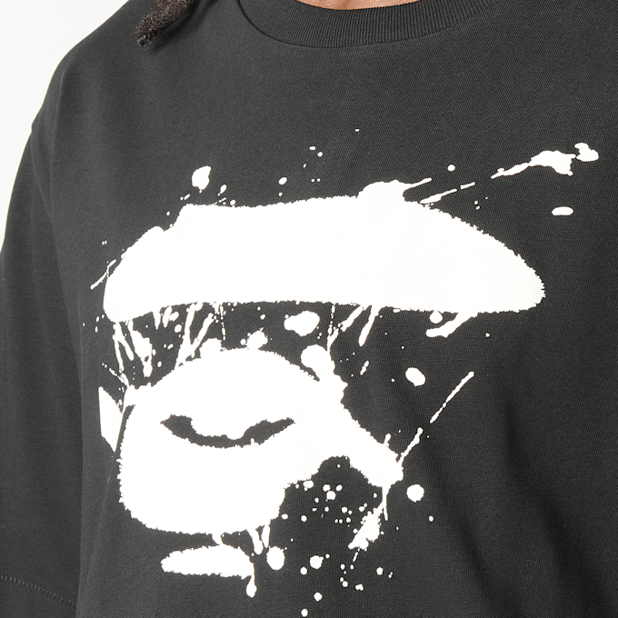 A Bathing Ape Graffiti Ape Face Tee zwart 99505 4