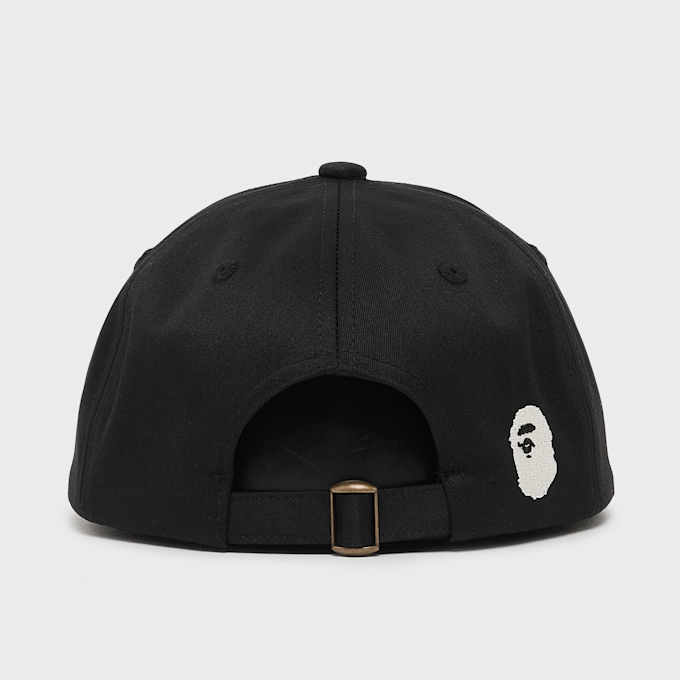 A Bathing Ape Logo Panel Cap black 99506 2