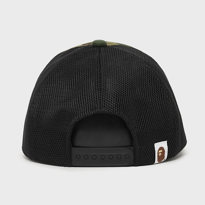 A Bathing Ape 1st Camo NYC Logo Mesh Cap green green 99507 2