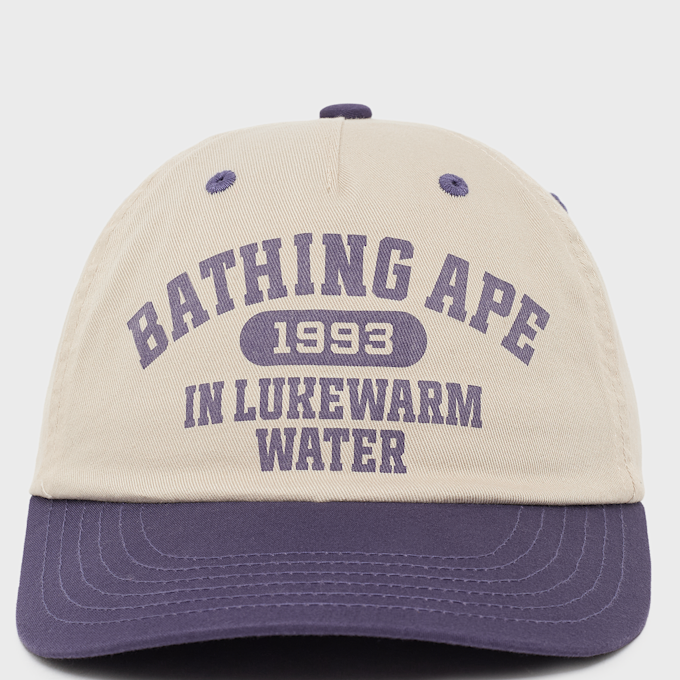 A Bathing Ape Logo Cap beige 99515 4