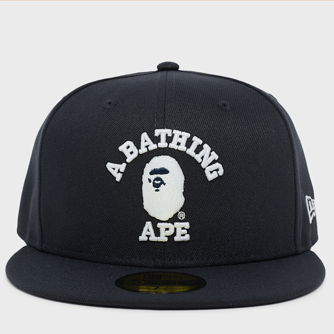 A Bathing Ape Glow In The Dark College New Era 59Fifty Cap blue 99521 4